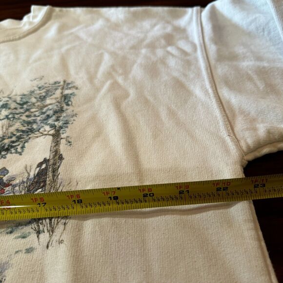 Northern Reflections Sweatshirt Crewneck Vintage 90s Graphic Winter Dog Kids XL - Picture 5 of 8